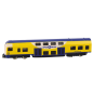 Kolekcjonerski Pociąg Żółto-Niebieski Metalowy 1:48 EAN: 5905991022855
