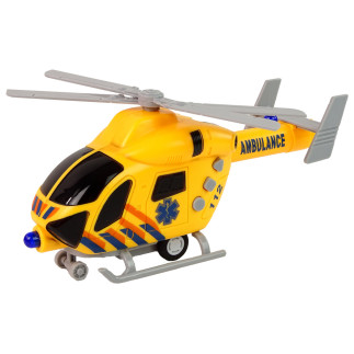 Helikopter Ratunkowy Z Żółtym Światłem i Dźwiękiem - EAN: 5905515359504