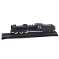 Kolekcjonerski model pociągu z wagonem i lokomotywą 1:48 metalowy czarny EAN: 5905991019664
