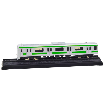 Metalowy pociąg kolekcjonerski wagon 1:48 srebrny - EAN: 5905991019671