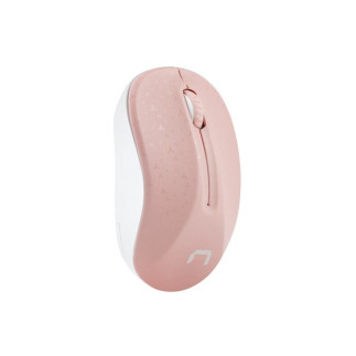 Natec mysz bezprzewodowa toucan pink-white 1600dpi nmy-1652