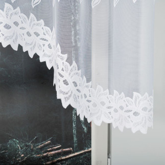 Firanka żakardowa Bastia 250x120cm Biała, EAN: 5907693230354