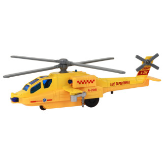 Helikopter aluminiowy ratunkowy z napędem, dźwiękiem i światłem - EAN: 5905884450406