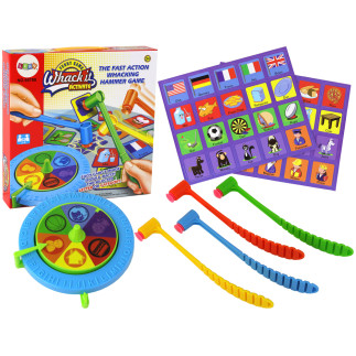 Gra zręcznościowa konkurencyjna karciana spinner uderz młotkiem