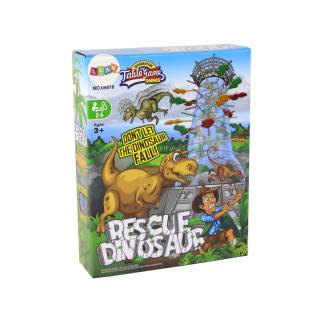 Gra zręcznościowa rodzinna spadające dinozaury wieża patyczki