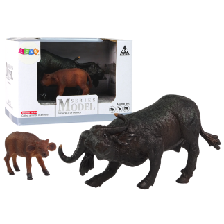 Figurka bawoła cielątko zwierzęta afrykańskie zoo