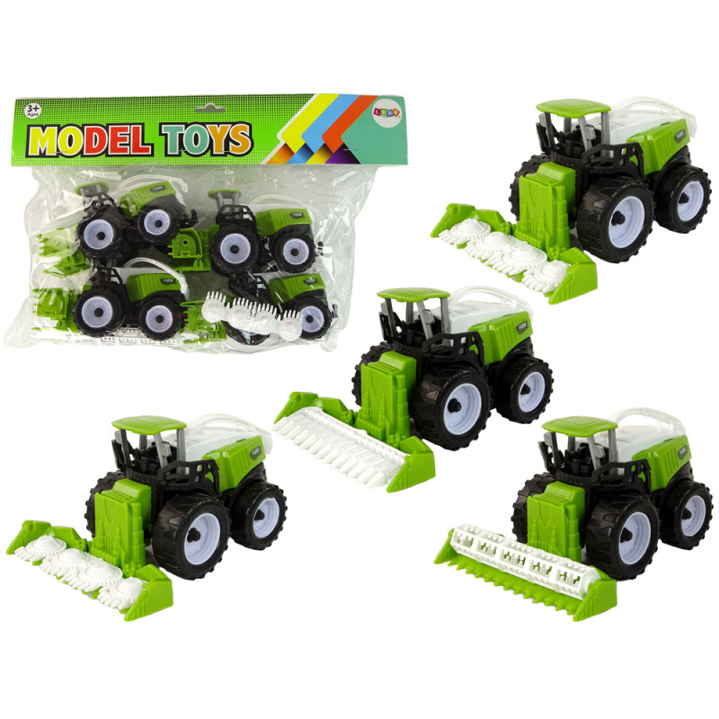 Zestaw Pojazdów Farmerskich Zielone Traktory - EAN: 5905515357920