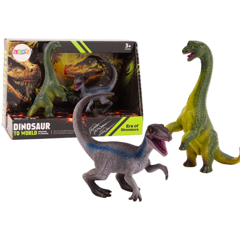 Zestaw figurek dinozaurów Brachiozaur i Velociraptor 2el - EAN: 5905991020967