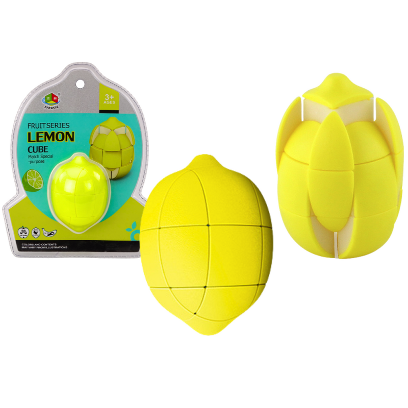 Układanka Edukacyjna Cytryna - Puzzle Magiczne Kostki Logiczne EAN: 5905991016045 Układanka Edukacyjna Cytryna - Puzzle Magiczne Kostki Logiczne EAN: 5905991016045