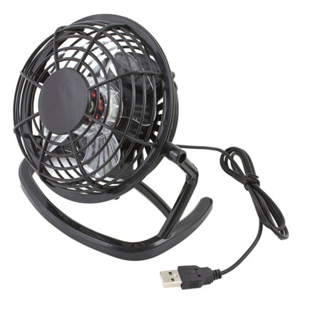 AK35C WIATRACZEK STOJĄCY NA USB BLACK