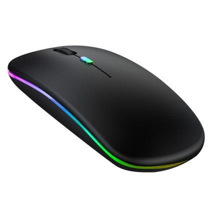 Ak211a mysz bezprzewodowa rgb black