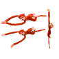 Pluszowa Małpka z Dźwiękiem Pomarańczowa 80 cm - EAN: 5905884451397