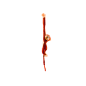 Pluszowa Małpka z Dźwiękiem Pomarańczowa 80 cm - EAN: 5905884451397