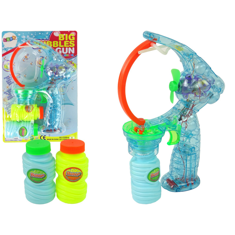 Pistolet do Bańek Mydlanych z Efektami Świetlnymi i Dźwiękowymi 24 cm EAN: 5905515357333