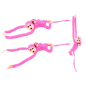 Pluszowa małpka z dzieckiem różowa 70 cm - EAN: 5905884451434