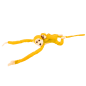 Pluszowa Małpka z Dzieckiem Żółta 70 cm - EAN: 5905884451489