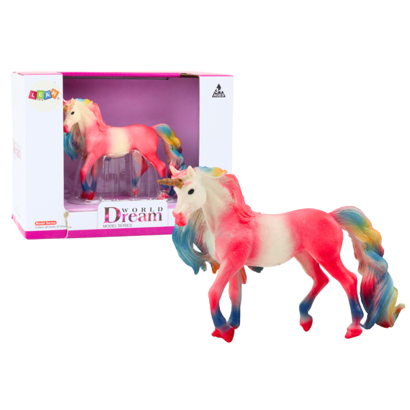 Figurka kolekcjonerska duży różowy jednorożec 11 cm | EAN: 5905991020776
