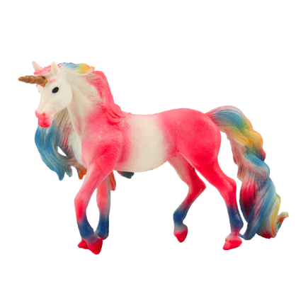 Figurka kolekcjonerska duży różowy jednorożec 11 cm | EAN: 5905991020776