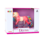 Figurka kolekcjonerska duży różowy jednorożec 11 cm | EAN: 5905991020776