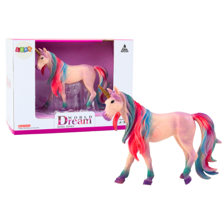 Figurka kolekcjonerska duży jednorożec fioletowy 11 cm