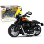 Motocykl Champion Czarny 1:14 Pull-Back z Dźwiękiem i Światłem - EAN: 5904665999981
