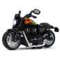 Motocykl Champion Czarny 1:14 Pull-Back z Dźwiękiem i Światłem - EAN: 5904665999981