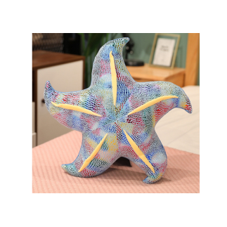 Maskotka pluszowa rozgwiazda niebieska poduszka 20 cm