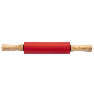 Wałek silikonowy do ciasta 37 cm czerwony