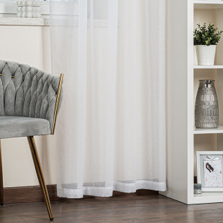 Etamina firana gotowa na taśmie 140x250cm kolor biały EAN: 5907693245143