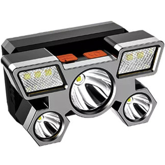 ZD85 Latarka czołowa 9x LED z EAN: 5907621830960 - Mocne światło, idealna do campingu i aktywności na świeżym powietrzu.