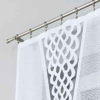 Eryka panel żakardowy gotowy, szerokość 160 x wysokość 140cm, kolor 001 biały