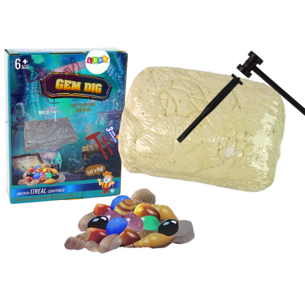 Zestaw archeologiczny kopalnia klejnotów kryształów