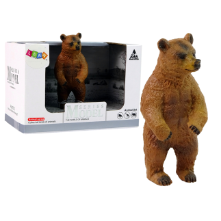 Figurka kolekcjonerska niedźwiedź brunatny figurka miś