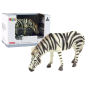 Duża figurka kolekcjonerska zebra - zwierzęta świata, EAN: 5905214970659