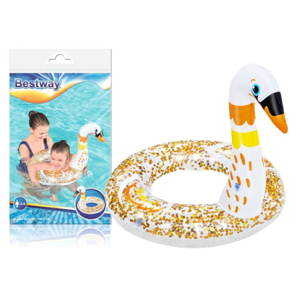 Koło do pływania dla dzieci łabędź  61cm x 61cm bestway 36306