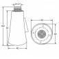 Perlator kuchenny DA135 czarny EAN: 5907621849887