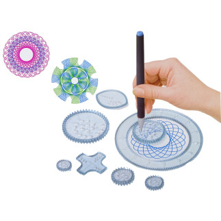Zestaw edukacyjny spirograf pisaki