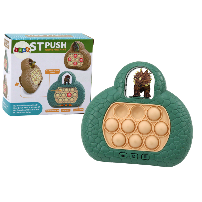 Gra zręcznościowa Pop It Dinozaur Zielony 4 Tryby Gry - EAN: 5905991013204
