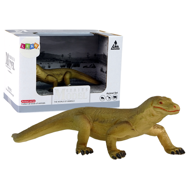Figurka kolekcjonerska Waran z Komodo - Zwierzęta Świata EAN: 5905214971540