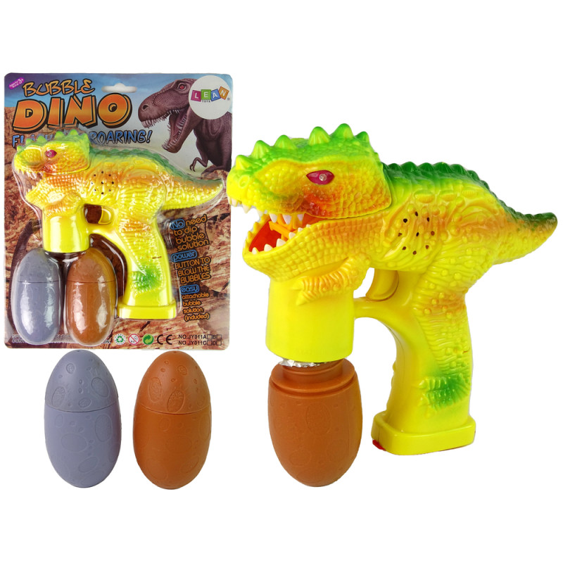 Bańki mydlane Dinozaur - Płyn do baniek Żółte Jajko 5905515357319