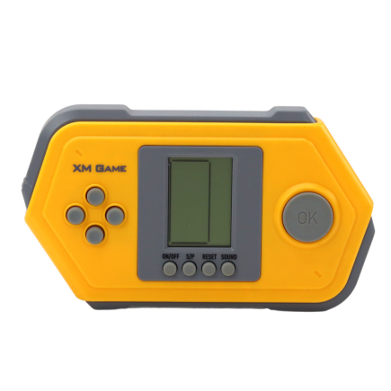 Gra konsola elektroniczna Tetris Brick Game Szaro-Żółta - EAN: 5905991004349
