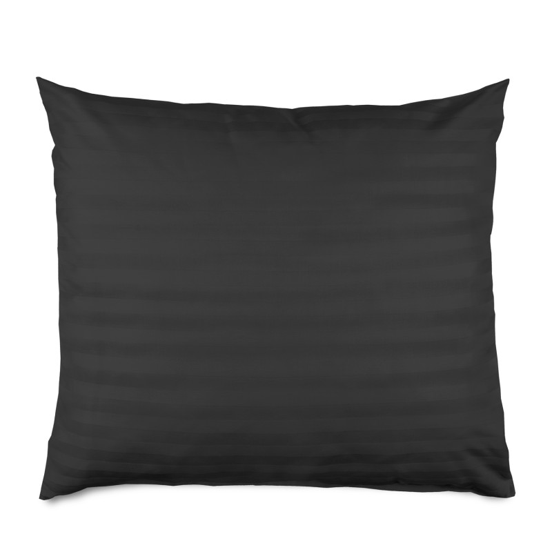 Poszewka Satyna Bambusowo-Bawełniana Stripe Black/50X60 EAN: 1234567890123