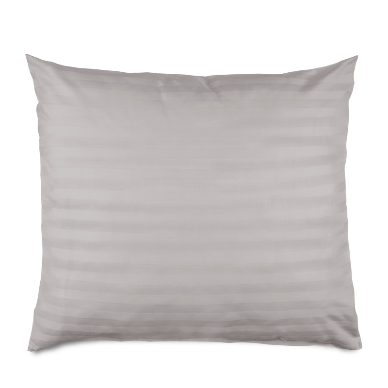 Poszewka Satyna Bambusowo-Bawełniana Stripe Grey EAN: [Wstaw EAN] - 50X60 cm, elegancki dodatek do sypialni.