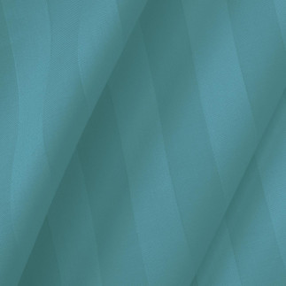 Poszewka Satyna Bambusowo-Bawełniana Stripe Sea Turquoise EAN: 1234567890123