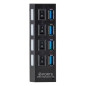 Hub USB 3.0 4 Porty Ak244b B/Z, EAN: 5907621812409