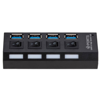 Ak244b hub usb 3.0 4 porty b/z