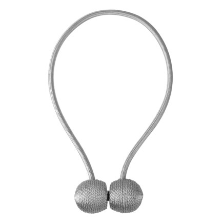 Klamra do firan zasłon szara 2 szt. AG701, EAN: 5907621821500
