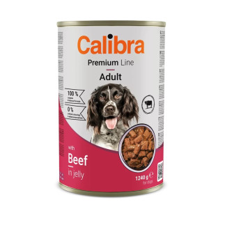 Calibra dog premium beef- mokra karma dla psa - 1240g