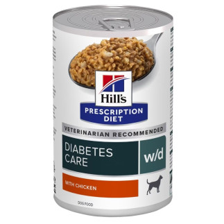 Hill's pd w/d diabetes care, chicken, can,dla psa 370 g