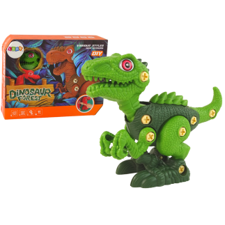 Dinozaur do rozkręcania majsterkowanie zielony
